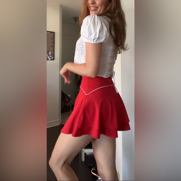 White Eyelet Puff Sleeve Top - Picture 16 of 16